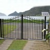 30W Solar operated double swing gate opener for light duty applications