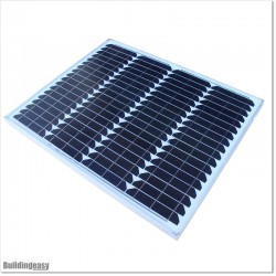 50W Solar operated single swing gate opener for medium duty applications