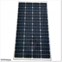 100W Solar operated single swing gate opener for medium duty applications