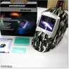 Auto Dark Welding Helmet Works on Replaceable Batteries With Larger View.