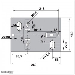 Sommer Starter S2Plus Gate Opener made in Germany. Suitable for gates up to 400 Kg and 8M long.