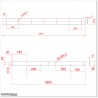 Gate Joiner Kit to join two sliding gates to make one longer gate