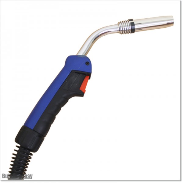 Benzel Type Mig Welding Torch With Euro Connectors & 3M Long.