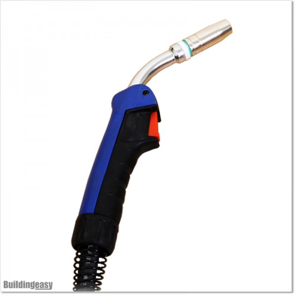 Benzel Type Mig Welding Torch With Euro Connectors & 3M Long.