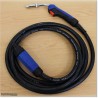 Benzel Type Mig Welding Torch With Euro Connectors & 3M Long.