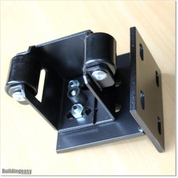 Sliding Gate Stopper For Sliding Gates With Two Small Rollers