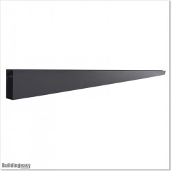 Aluminium Triangle frame fits to the bottom of our Louver Gates