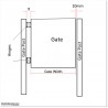 Gate Converter Kit 0.8M