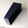 Weather Guard is made of 3mm thick Aluminium. Powder coated in black