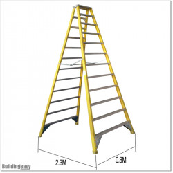 Fiberglass Trestle Ladder 3.5M For Industrial Use in Auckland