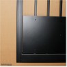 3.2M Wide Flat Top Aluminium Sliding Gate 1.2M High With Added Privacy