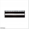 3.2M Wide Flat Top Aluminium Sliding Gate 1.2M High With Added Privacy