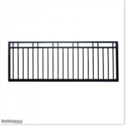 This gate is 2.7M wide and gate height is 1.1M.