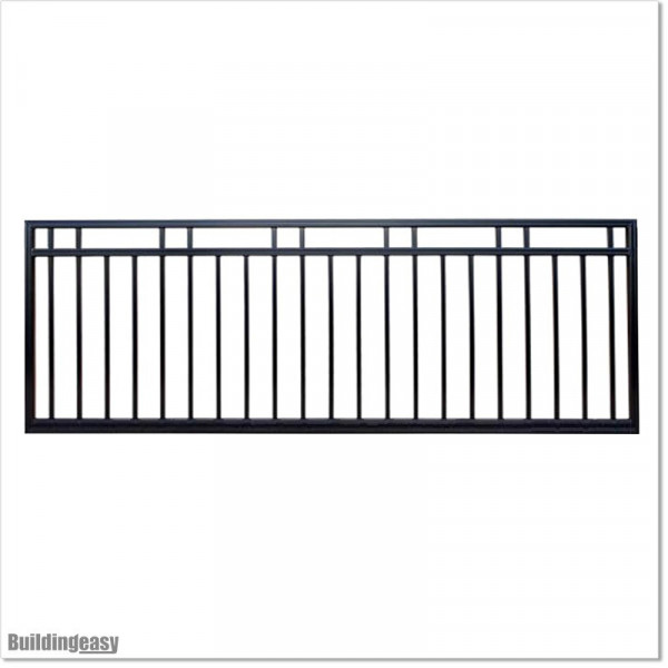 This gate is 2.9M wide and gate height is 1.1M.