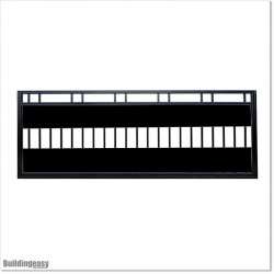 This gate is 2.7M wide and gate height is 1.1M.