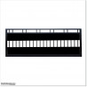 This gate is 2.7M wide and gate height is 1.1M.