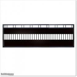 This gate is 2.9M wide and gate height is 1.1M.