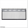 2.7M Wide Aluminium Single Swing Gate in Auckland black Colour.