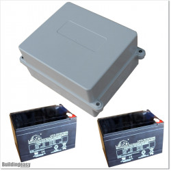 Sealed Battery Box With Two Powerfull 12V Batteries Fitted Inside