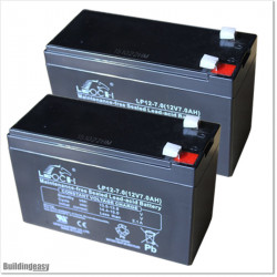 Battery Box With Two 12V Batteries Fitted Inside	 Comes In A Sealed Box