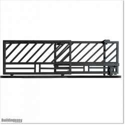 Telescopic gate kit for 6M gate