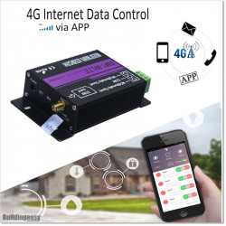 4G Remote APP base GSM Controller can be controlled by SMS Messaging, Simple Calling or APP base 4G Data Modes