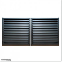 Double Louver Gate 3W X...