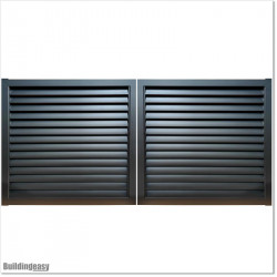 Double Louver Gate 4W X...