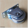 360 degrees Turning Gate wheel. Wheels are bolt mounted to bottom of the gate sections