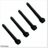 Self Tapping Screws are blackened. Size M6 X 50mm