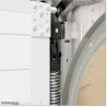 European manufactured Insulated Garage Door RL7016 colour installed with with Sommer Opener