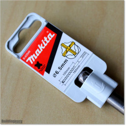 Makita SDS PLUS Type 6.5mm drill bit for our gate track concrete anchors
