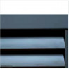 Covered Aluminium Louver 3M Wide Single Swing Gates in Auckland.