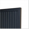 Gate is 3.8M wide and gate height is 1.8M. Gate fits 3.5M post gap