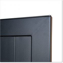 Gate is 3.8M wide and gate height is 1.8M. Gate fits 3.5M post gap