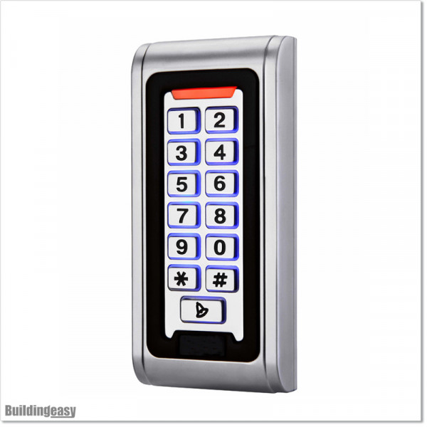 Waterproof Skinny Keypad Made out of Metal With 2000 Users Capacity.