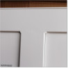 Gate is 3.8M wide and gate height is 1.8M. Gate fits 3.5M post gap