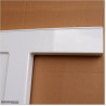 Gate is 3.8M wide and gate height is 1.8M. Gate fits 3.5M post gap