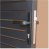 Gate is 1100mm wide (excluding hinge width) and height is 1515mm. Gate comes with Lock