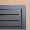 Gate is 1100mm wide (excluding hinge width) and height is 1215mm