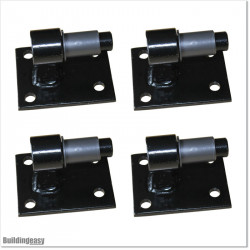 Aluminium Tongue and Groove Gate. Gate is 3.0M wide and gate height is 1.75M.