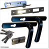 Gate is 1100mm wide (excluding hinge width) and height is 1815mm. Gate comes with Lock