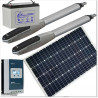 100W / 50AHr Solar Operated single swing gate opener for medium duty applications