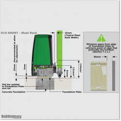 Heavy duty Centurion D10 Smart solar powered sliding gate opener