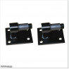 Pedestrian Tongue & Groove gate is 1.0M wide and gate height is 1.75M. Gate comes with a Lock
