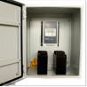 Metal wall mount enclosure 400 X 500 X 300 mm. IP 65 waterproof rating