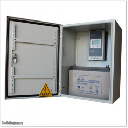 Metal wall mount enclosure 400 X 500 X 300 mm. IP 65 waterproof rating