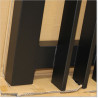 Sliding Finn Gate 3.8MX1.5M Gate is 3.8M wide and gate height is 1.5M