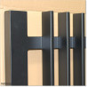 Sliding Finn Gate 3.8MX1.5M Gate is 3.8M wide and gate height is 1.5M