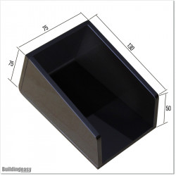 Small weather guard made out of transparent plastic. Can be used with keypads, switches, etc.